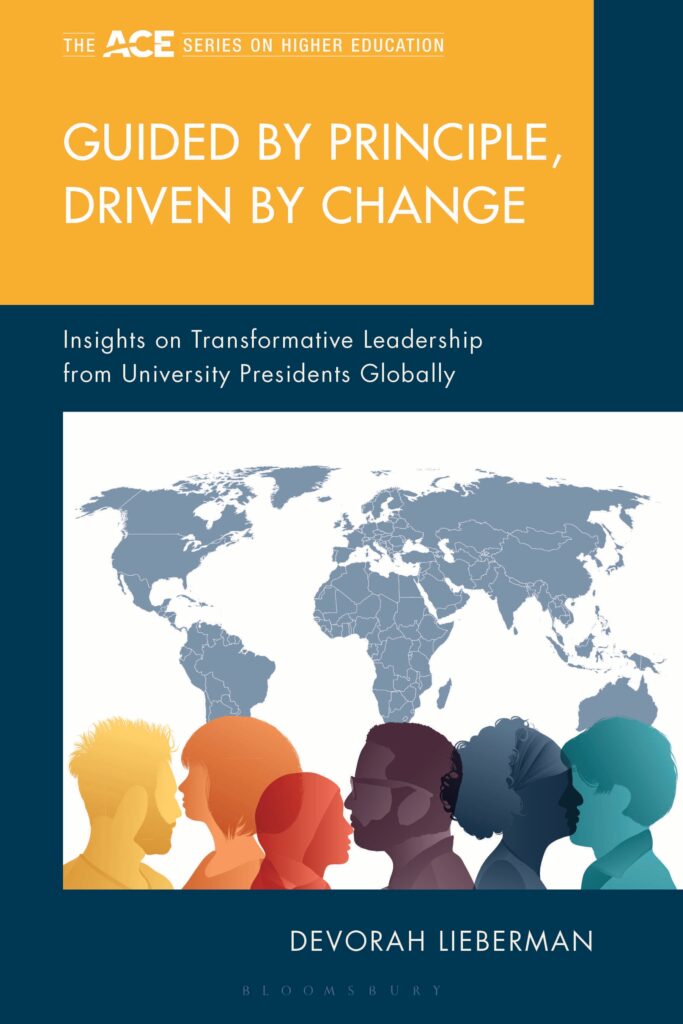 Book cover for Guided by Principle, Driven by Change by Devorah Lieberman